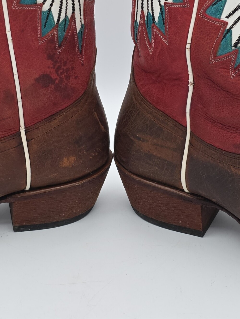 Macie Bean Inlaid Chief Women's Western Boot Style M5202 Size 9M - Picture 13 of 16